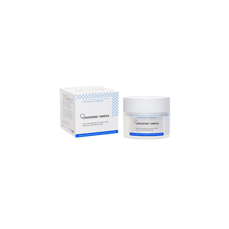PRZEDS. FARMACEUTYCZNE "ZIOŁOLEK" SP. Z O.O. Linoderm Omega krem x 50 ml — Składniki i ocena