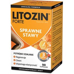 Litozin Forte kapsułki x 90 kapsułek wzmocnienie ORKLA CARE S.A.