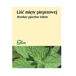 Mięta pieprzowa liść x 50 g niestrawność FLOS ZAKŁ.KONF.ZIÓŁ ELŻBIETA I JAN GŁĄB SP.JAWNA