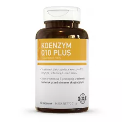 Koenzym Q 10 Plus 30 mg 60 kapsułek Koenzym Q10 AMC PHARMA LIMITED