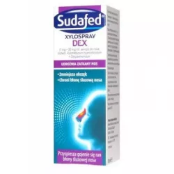Sudafed Xylospray DEX aerozol do nosa 10ml leki na katar MCNEIL HEALTHCARE (IRELAND) LIMITED