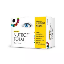 Nutrof Total z Witaminą D3 x 60 kapsułek tabletki na wzrok THEA POLSKA SP. Z O.O.