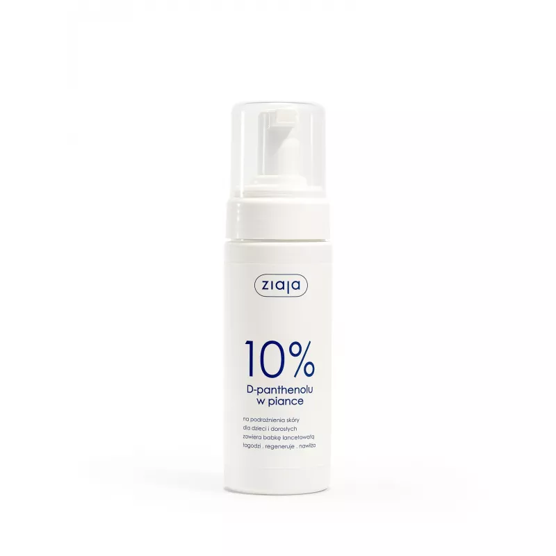 ZIAJA LTD. Z.P.L. SP. Z O.O. ZIAJA 10% D-Panthenol pianka 150 ml — Inhaltsstoffe i ocena