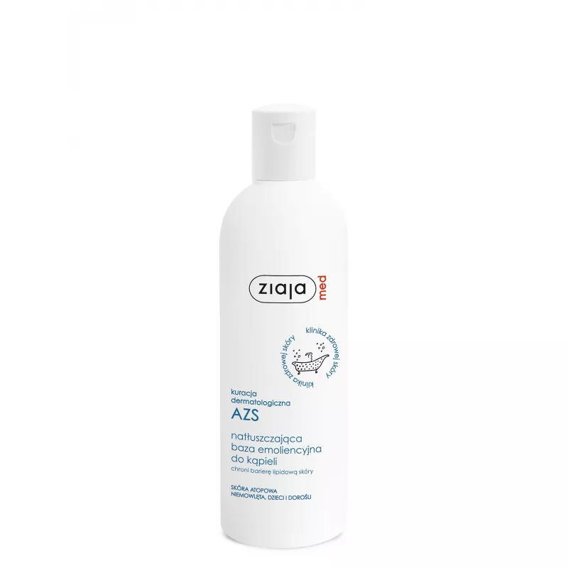 ZIAJA LTD. Z.P.L. SP. Z O.O. ZIAJA MED AZS Baza natłuszczająca emoliencyjna do kąpieli  270 ml — Inhaltsstoffe i ocena