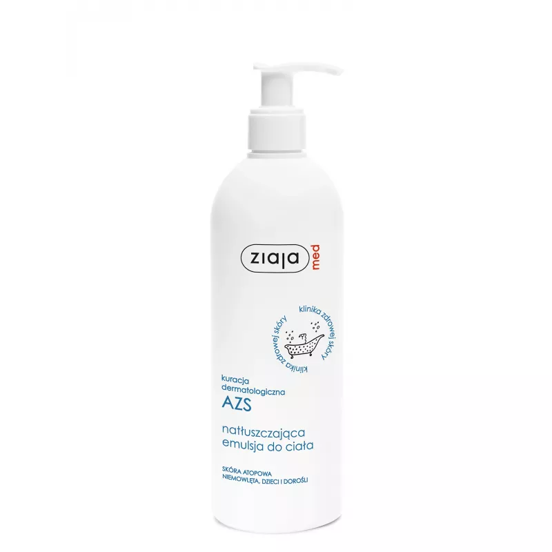 ZIAJA LTD. Z.P.L. SP. Z O.O. Ziaja MED AZS Emulsja natłuszczająca do ciała  400 ml — Składniki i ocena