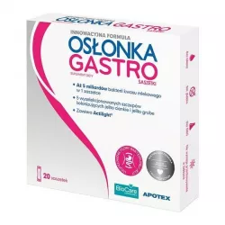 Osłonka Gastro 20 torebek preparaty na jelito drażliwe APOTEX NEDERLAND B.V.