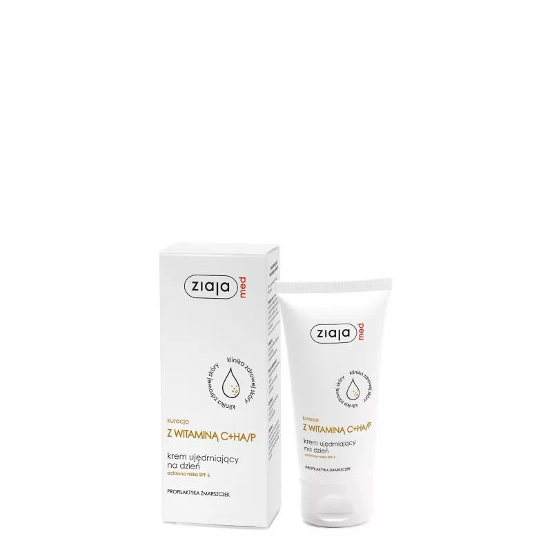 ZIAJA LTD. Z.P.L. SP. Z O.O. Ziaja Med z Witaminą C+HA/P  Krem ujędrniający na dzień  50 ml — Inhaltsstoffe i ocena