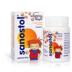 Sanostol x 60 tabletek witaminy i minerały TAKEDA PHARMA SP. Z O.O.