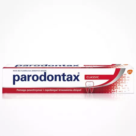 Parodontax classic pasta x 1 opakowanie szczoteczki nici i pasty do zębów GLAXOSMITHKLINE CONSUMER HEALTHCARE SP. Z O.O.