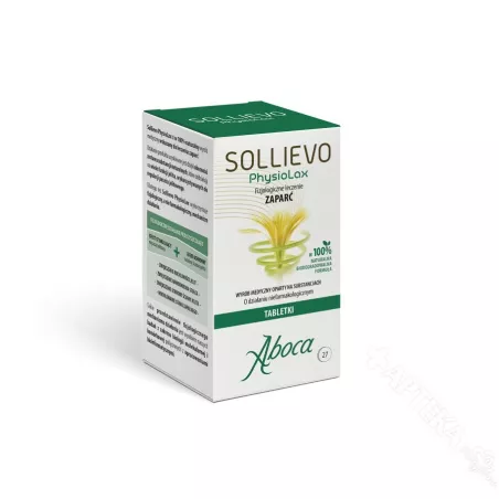Aboca Sollievo PhysioLax x 27 tabletek preparaty na zaparcia ABOCA POLSKA SP. Z O.O.
