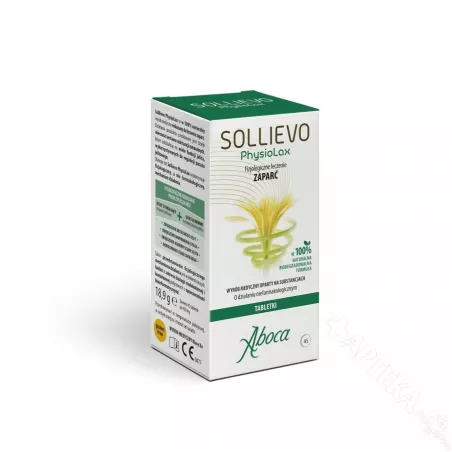 Aboca Sollievo PhysioLax x 45 tabletek preparaty na zaparcia ABOCA POLSKA SP. Z O.O.
