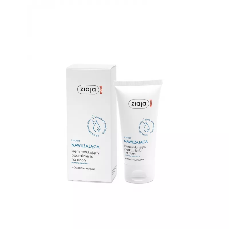 ZIAJA LTD. Z.P.L. SP. Z O.O. Ziaja Med  Kuracja Nawilżająca  Krem łagodzący podrażnienia na dzień  50 ml — Inhaltsstoffe i ocena