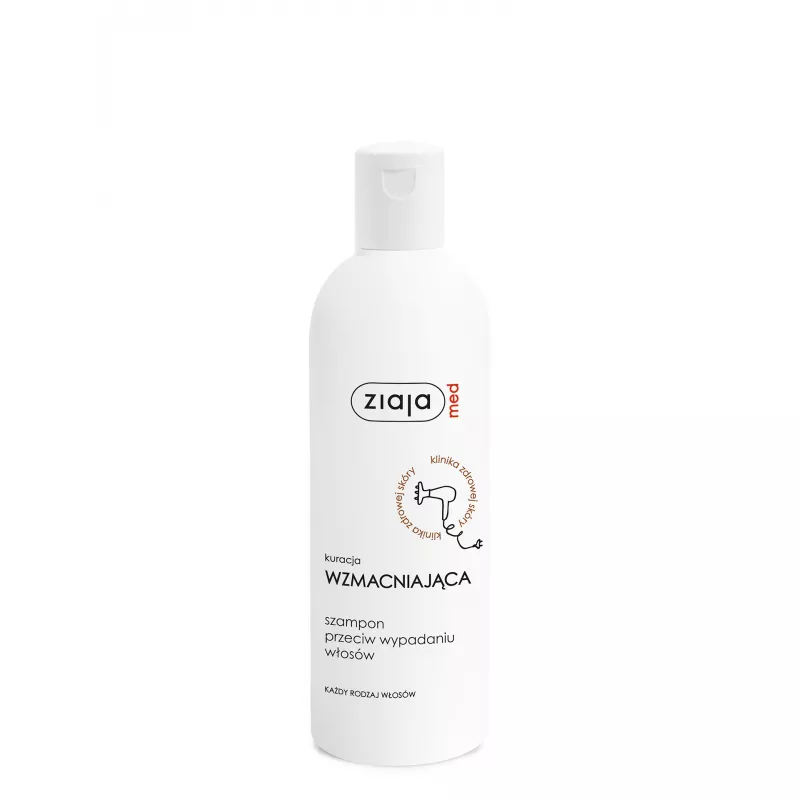 ZIAJA LTD. Z.P.L. SP. Z O.O. Ziaja MED SZAMPON kuracja wzmacniająca  300 ml — Inhaltsstoffe i ocena