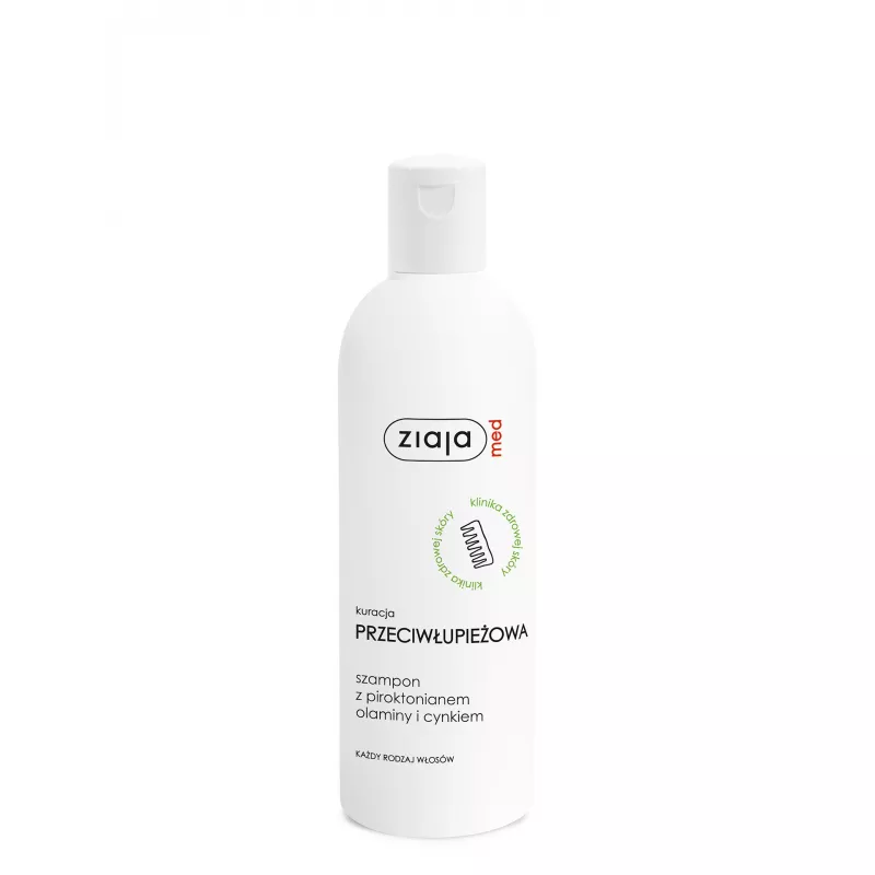 ZIAJA LTD. Z.P.L. SP. Z O.O. Ziaja MED SZAMPON kuracja przeciwłupieżowa  300 ml — Inhaltsstoffe i ocena