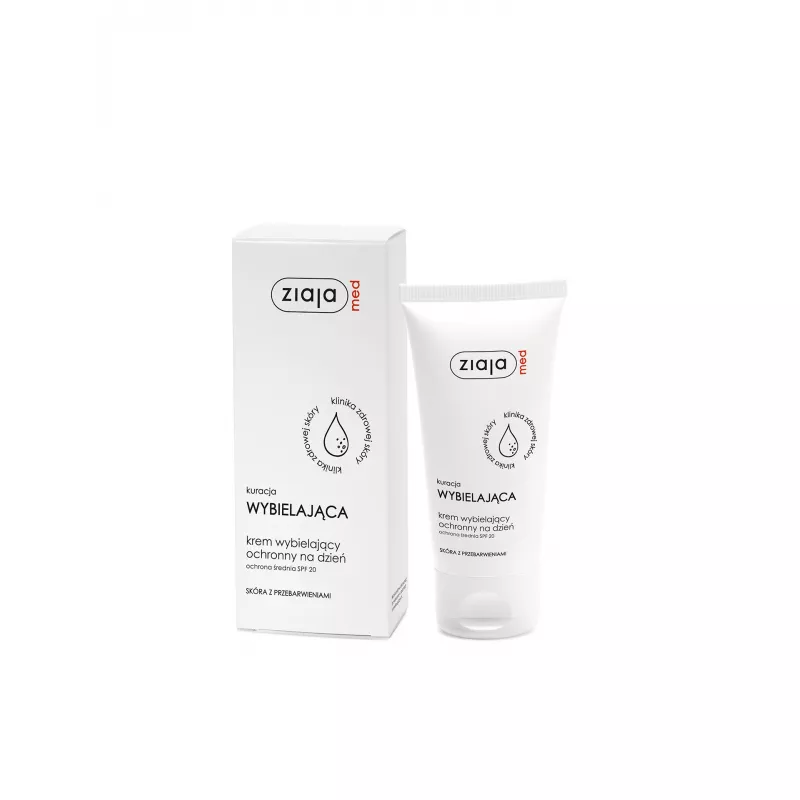 ZIAJA LTD. Z.P.L. SP. Z O.O. Ziaja Med Kuracja Wybielająca Krem ochronny na dzień  50 ml — Inhaltsstoffe i ocena