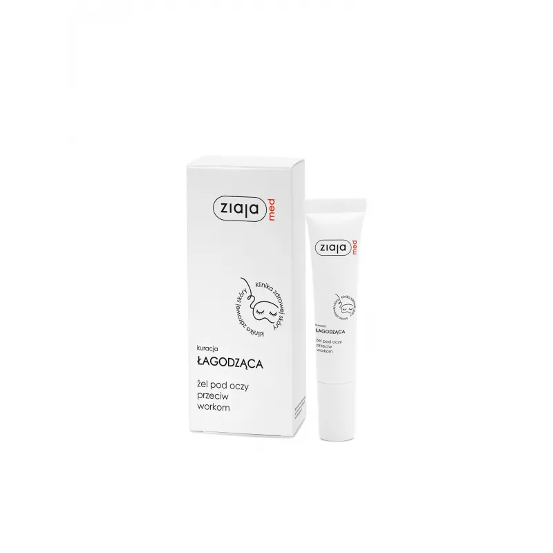 ZIAJA LTD. Z.P.L. SP. Z O.O. Ziaja MED żel pod oczy przeciw workom  15 ml — Składniki i ocena
