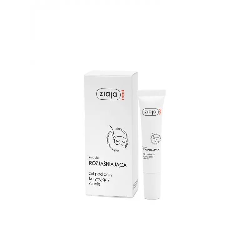 ZIAJA LTD. Z.P.L. SP. Z O.O. Ziaja MED żel pod oczy korygujący cienie  15 ml — Inhaltsstoffe i ocena