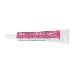 Sachodent 87,1mg/g x 10 g Higiena aparatów ortod. ZIAJA LTD. Z.P.L. SP. Z O.O.