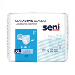 Seni Active Classic XL x 10 sztuk pieluchomajtki dla dorosłych TORUŃSKIE ZAKŁ. MATERIAŁÓW OPATRUNKOWYCH S.A.