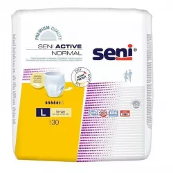Seni Active normal L x 30 sztuk pieluchomajtki dla dorosłych TORUŃSKIE ZAKŁ. MATERIAŁÓW OPATRUNKOWYCH S.A.