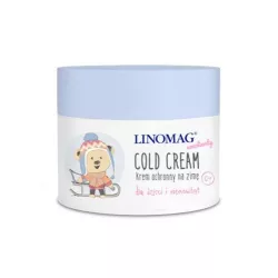LINOMAG COLD CREAM na zimę dla dzieci i niemowląt x 50 ml kremy i balsamy hipoalergiczne PRZEDS. FARMACEUTYCZNE "ZIOŁOLEK" SP...