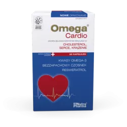 NutroPharma Omega Cardio x 60 kapsułek na wzmocnienie krążenia NUTROPHARMA SP. Z O.O.