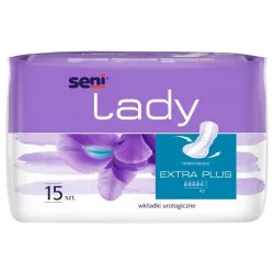Seni Lady Extra Plus x 15 sztuk podkłady higieniczne TORUŃSKIE ZAKŁ. MATERIAŁÓW OPATRUNKOWYCH S.A.