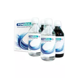 Fomukal płyn do płukania jamy ustnej 4 butelki (2 zestawy) płyny do płukania ust VIPHARM S.A.