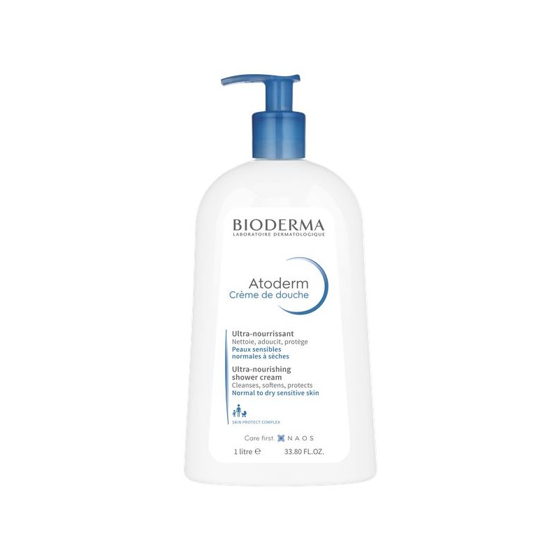 Bioderma Bioderma  Atoderm Creme de douche  Kremowy żel do mycia ciała i twarzy x 1000 ml — Inhaltsstoffe i ocena