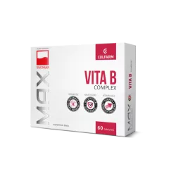 Colfarm Max Vitaminum B Complex tabletek x 60 tabletek witaminy z grupy B ZAKŁADY FARM. COLFARM