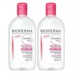 Bioderma sensibio H2O Płyn micelarny_500ml+500ml do twarzy Bioderma