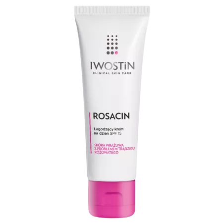 Iwostin Rosacin Łagodzący krem na dzień SPF 15 x 40 ml do twarzy SANOFI AVENTIS SP. Z O.O.