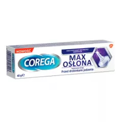 Corega Max Osłona Krem mocujący do protez zębowych x 40 g kremy akcesoria do protez GLAXOSMITHKLINE CONSUMER HEALTHCARE SP. Z...