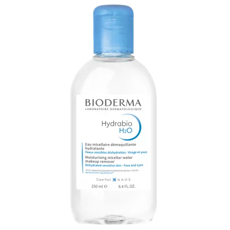 Bioderma Hydrabio H2O Płyn micelny x 250 ml pod oczy rzęsy brwi Bioderma