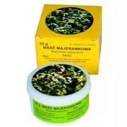 Maść majerankowa 25 g krople do nosa na alergię WYTWARZANIE ART.KOSM.I PERF."ELISSA" MGR IRENA OCIOSZYŃSKA