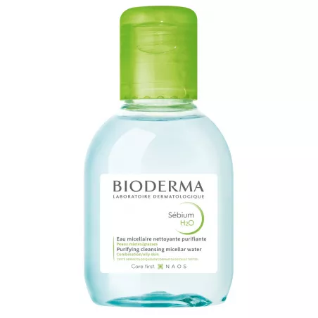 Bioderma Sebium H2O Woda micelarna x 100 ml  ( data ważności 30.11.2023 ) preparaty na trądzik Bioderma