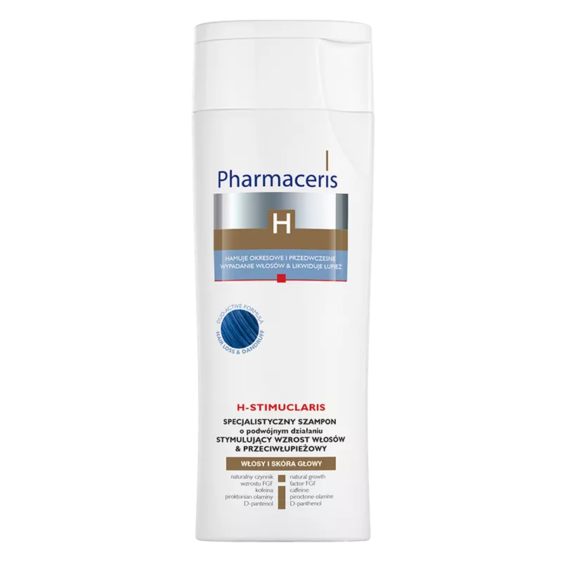 LAB.KOSM.DR IRENA ERIS SP. Z O.O. Pharmaceris H Stimuclaris Szampon stymulujący wzrost włosów i przeciwłupieżowy x 250 ml — Inhaltsstoffe i ocena