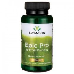 Swanson Epic Pro 25-Strain Probiotiotic  30 kapsułek