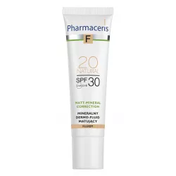 Pharmaceris F Fluid Mineralny dermo-fluid matujący SPF 30+ NATURAL 20 x 30 ml ( data ważności 23.10.2023 ) do twarzy LAB.KOSM...