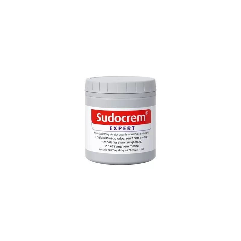 TEVA PHARMACEUTICALS POLSKA SP. Z O. O. Sudocrem Expert Krem barierowy do pielęgnacji skóry 125 g — Inhaltsstoffe i ocena
