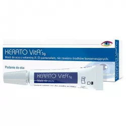Kerato VitA maść do oczu x 5g żele i maści PHARM SUPPLY SP. Z O.O.