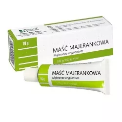 Amara Maść majerankowa x 10 g krople do nosa na alergię ZAKŁAD FARMACEUTYCZNY AMARA SP. Z O.O.