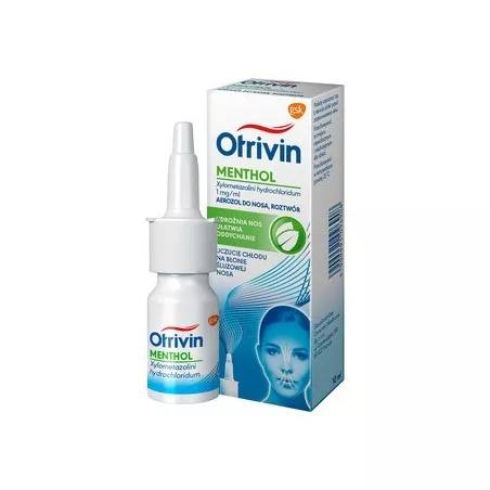Otrivin menthol aerozol do nosa 1mg/ml x 10 ml leki na katar GLAXOSMITHKLINE CONSUMER HEALTHCARE SP. Z O.O.