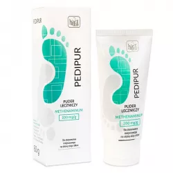 Pedipur puder 200mg/g x 60 g potliwość POZNAŃSKIE ZAKŁADY ZIELARSKIE "HERBAPOL" S.A.