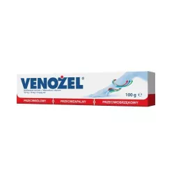 Venożel żel (0,012g+0,01g+5mg)/g x 100 g preparaty na żylaki BAUSCH HEALTH IRELAND LIMITED