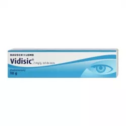Vidisic żel do oczu x 10 g Import Równoległy żele i maści BAUSH&LOMB