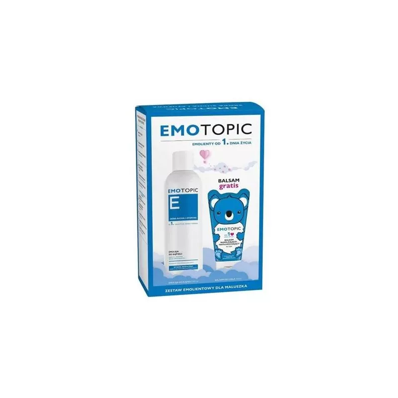 LAB.KOSM.DR IRENA ERIS SP. Z O.O. Pharmaceris Emotopic Emulsja do kąpieli + Balsam 1 zestaw — Inhaltsstoffe i ocena