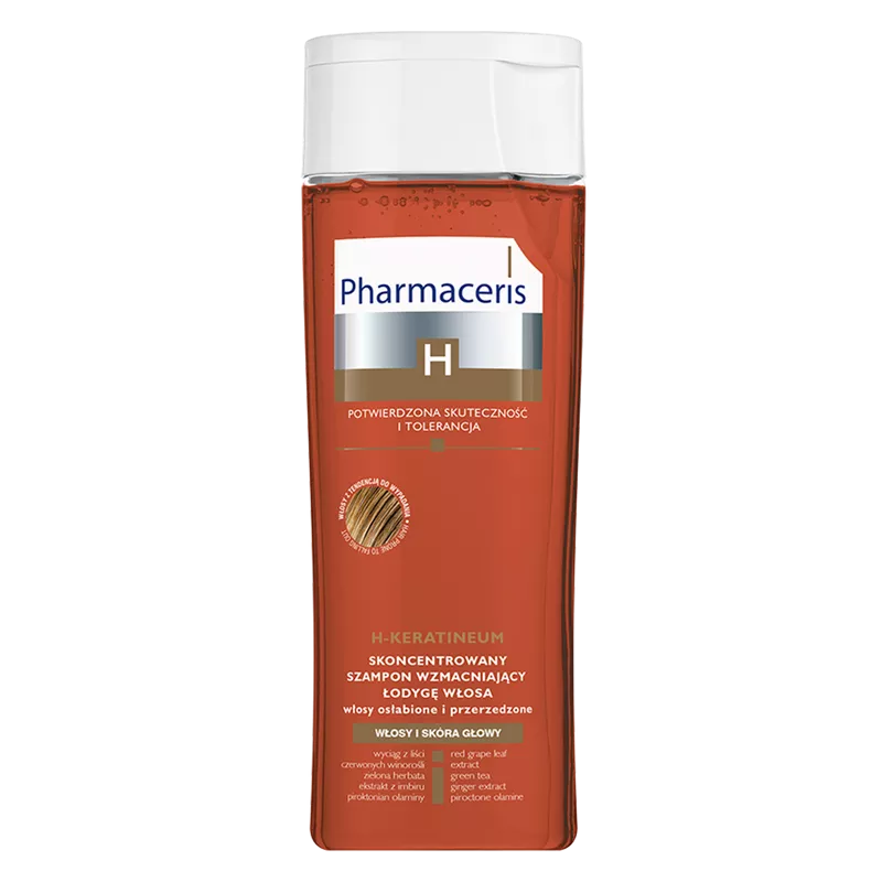 LAB.KOSM.DR IRENA ERIS SP. Z O.O. Pharmaceris H szampon wzmacniający włosy osłabione x 250 ml — Inhaltsstoffe i ocena