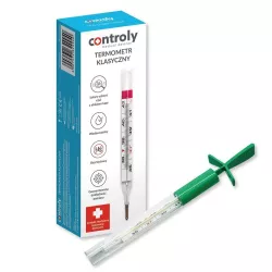 Hydrex Termometr bezrtęciowy klasyczny Termometry HYDREX DIAGNOSTICS SP. Z O.O.SP.K.