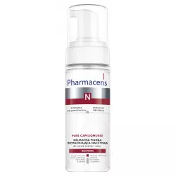 Pharmaceris N Puri-Capiliqmusse Delikatna pianka wzmacniająca naczynka do mycia twarzy i oczu x150 ml do twarzy LAB.KOSM.DR I...